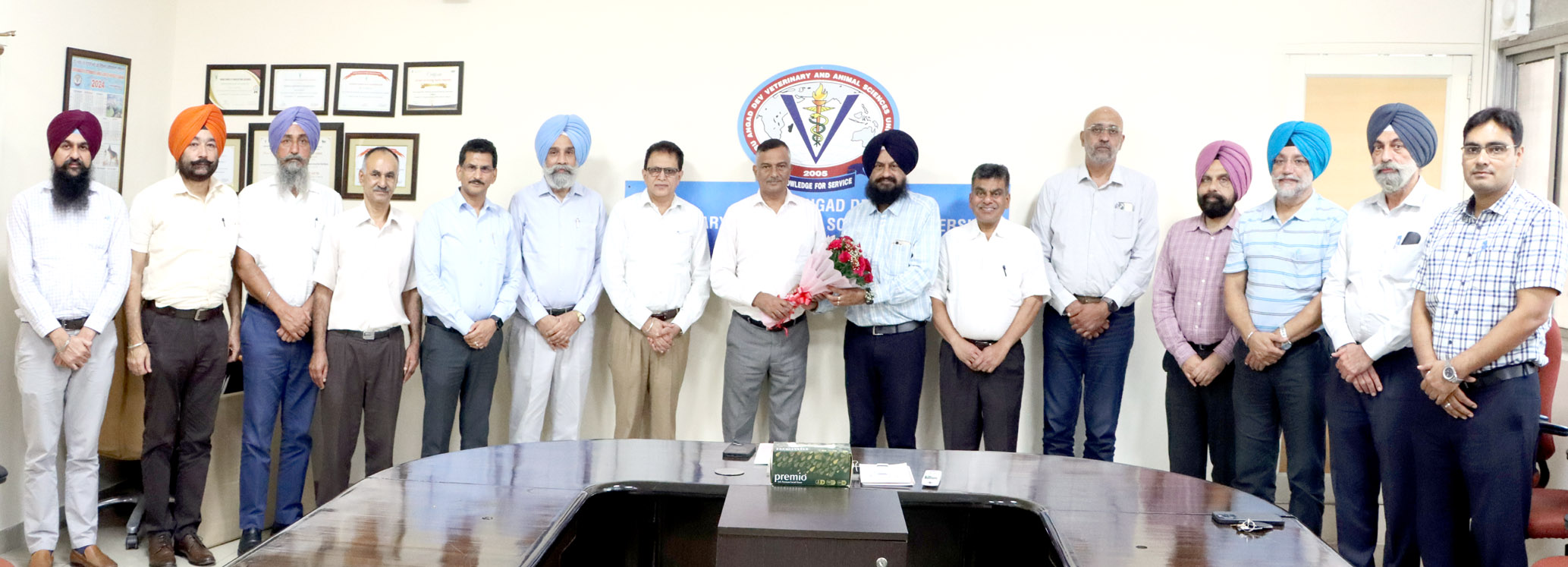 Dr. H.S. Banga Registrar retires from the Vet Varsity